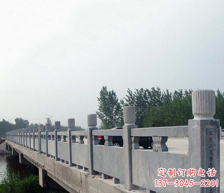 海南中领雕塑-仿古石栏板景观石雕