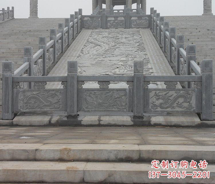 海南精美的仿古石栏板雕塑