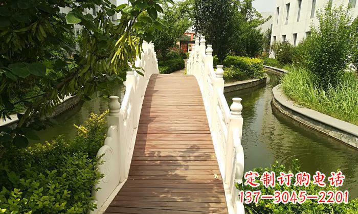 海南公园汉白玉石拱桥 (5)
