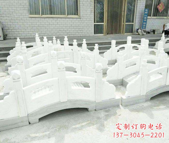 海南专业定制大理石拱桥雕塑