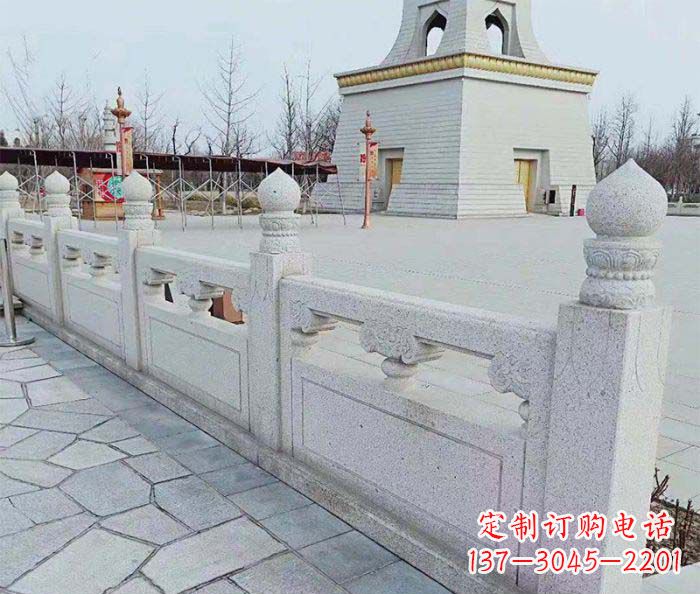 海南精美大理石栏板石雕