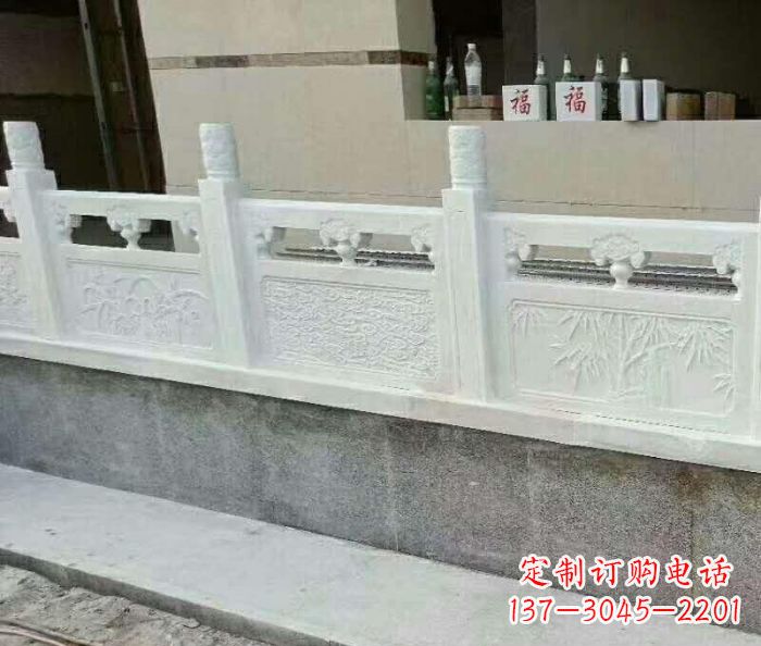 海南艺术大理石栏板石雕