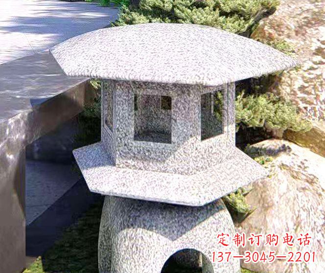 海南公园景观小型石灯雕塑 (2)