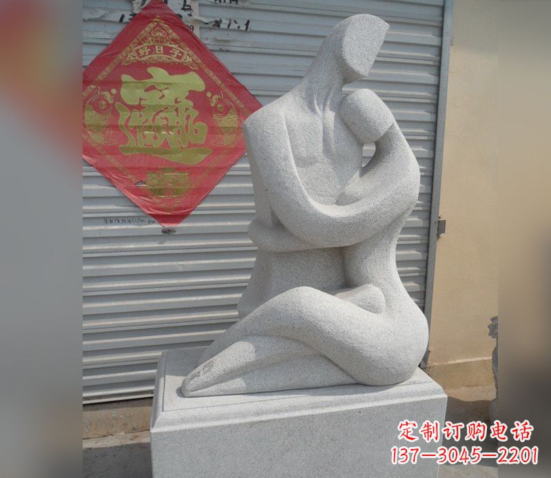 海南唯美情侣雕塑