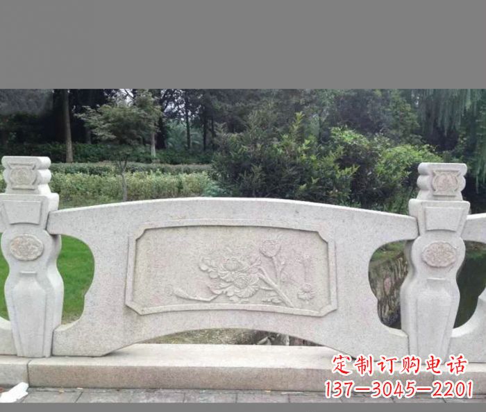 海南大理石公园石栏板雕塑