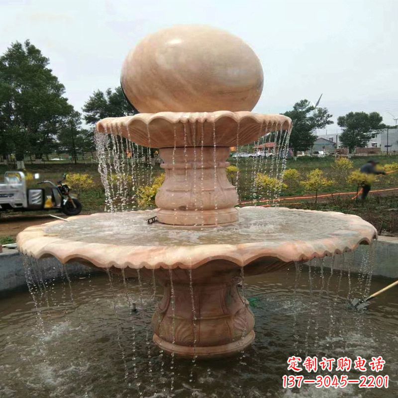 海南公园园林石雕喷泉水景