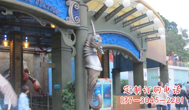 海南海马铜雕,一流的马雕塑制作