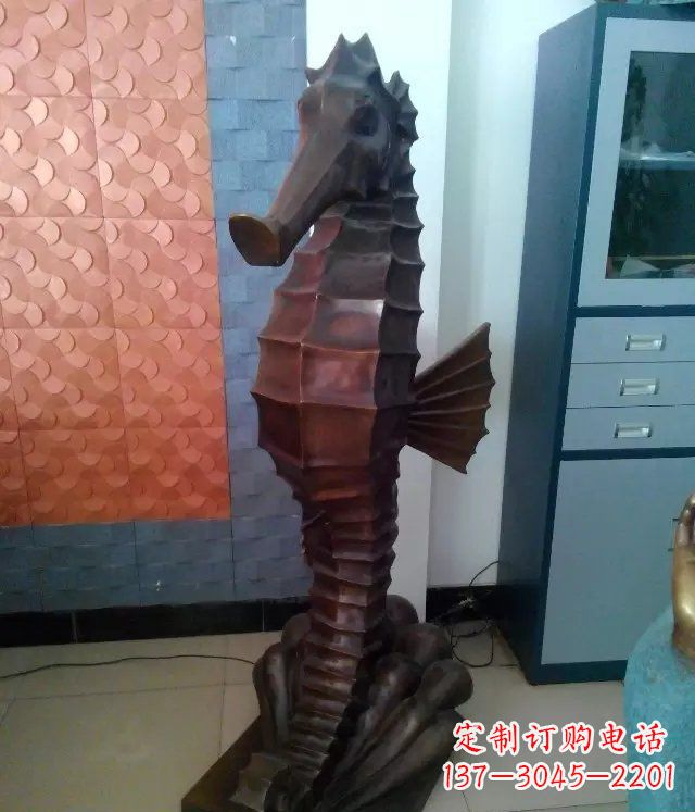海南海马铸铜动物雕塑,品质保证