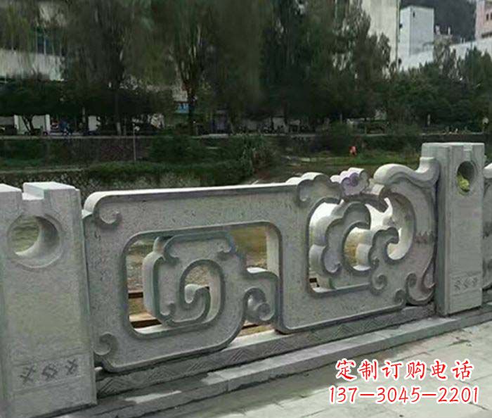海南艺术级建筑石雕栏板