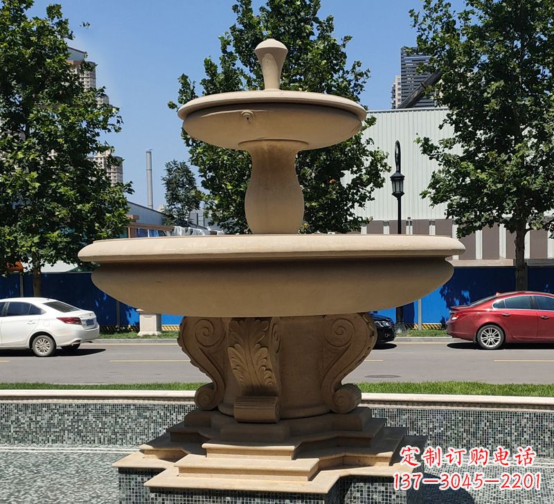 海南恵安石雕风水球图片