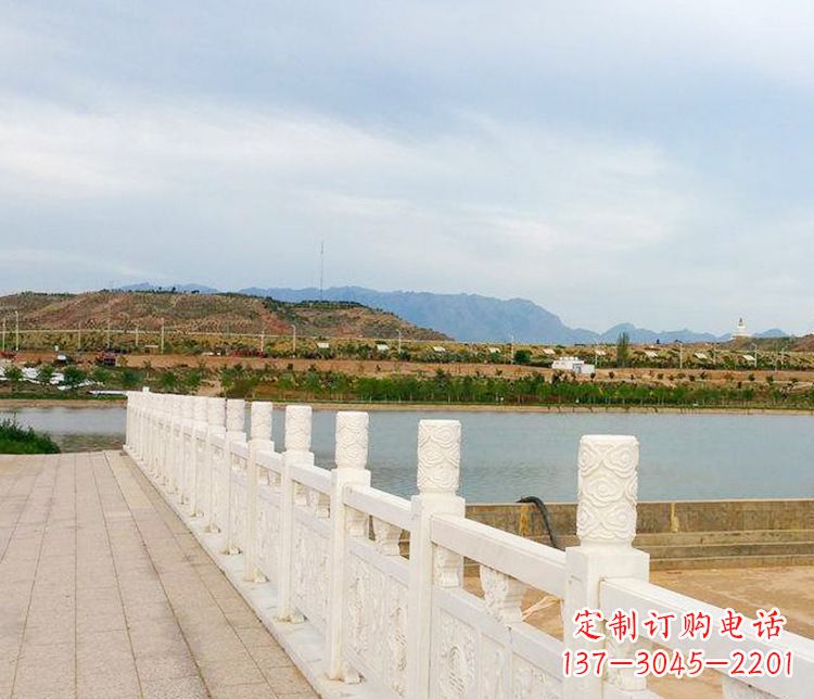海南高贵大气的石头栏板雕塑