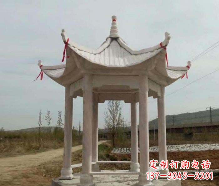 海南凉亭雕塑定制--领雕塑