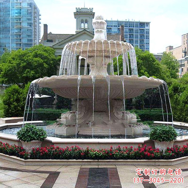 海南优质喷泉石雕,造就美好风水