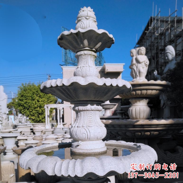 海南中领雕塑喷泉雕塑,浪漫融入现代设计