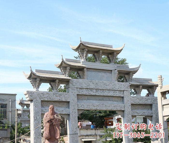 海南牌坊石雕,为您增添质感与智慧的魅力