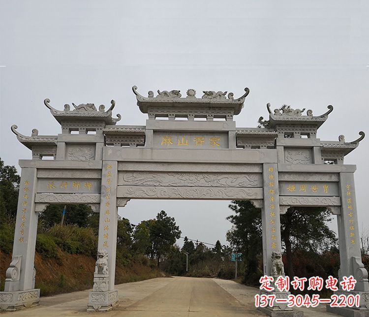 海南牌坊石雕—精美且经久不衰的传统艺术品