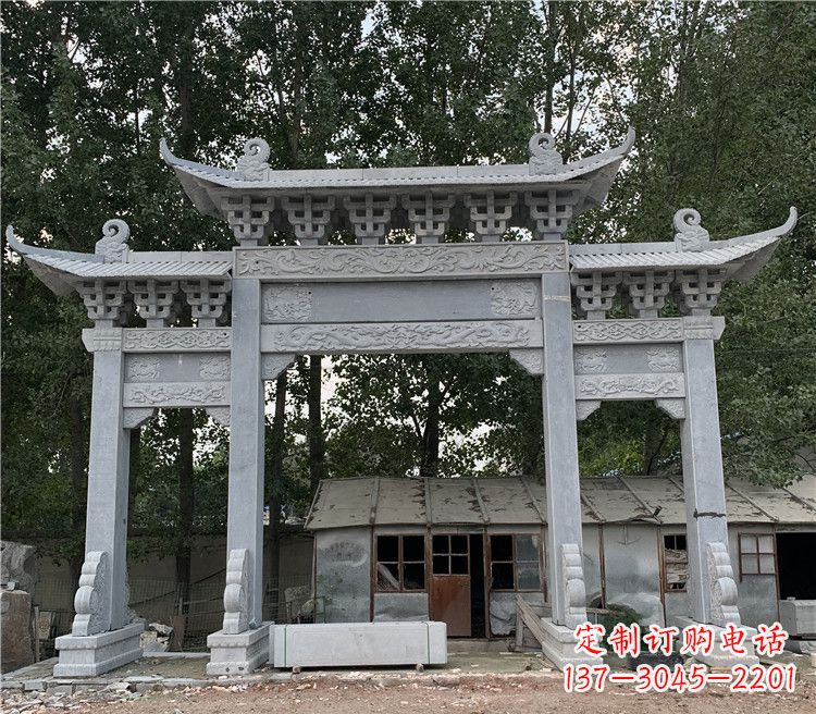海南石牌坊石雕牌坊