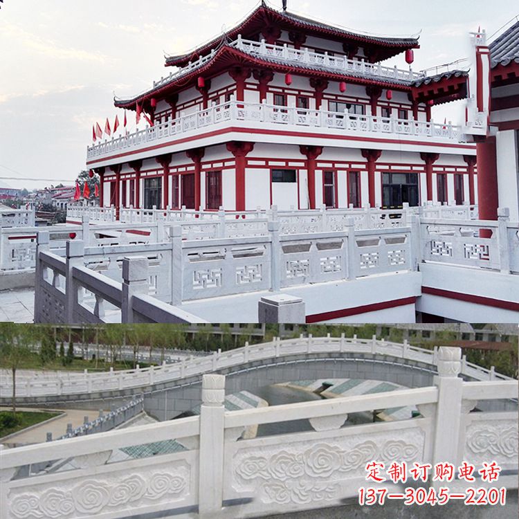 海南寺院石栏板