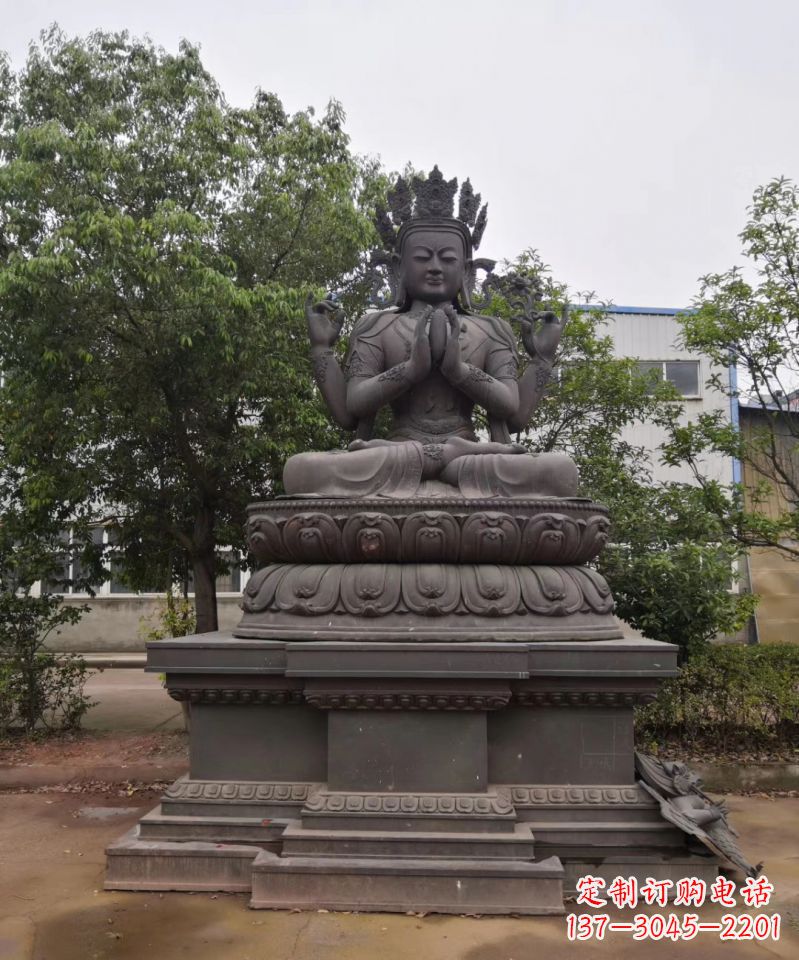 海南铜雕密宗佛寺庙佛像雕塑