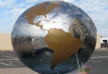 海南国际化地球喷泉雕塑