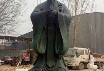 海南青铜孔子雕塑，传承中华优秀文化