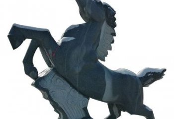 海南中领雕塑的高精度石质马雕塑，是由于其精美…