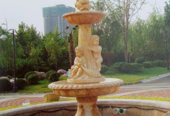 海南石雕喷泉龙头——美观优雅的水景定制