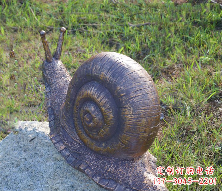海南蜗牛铜雕