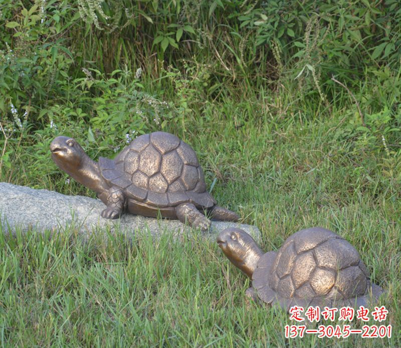 海南乌龟铜雕