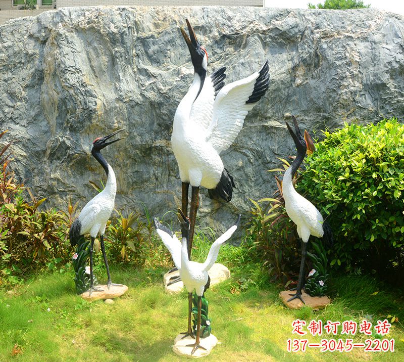 海南仙鹤雕塑 墓地