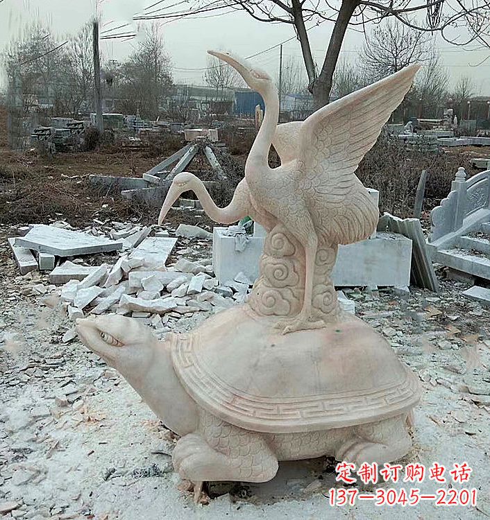 海南仙鹤石材雕塑