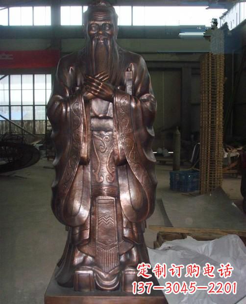海南先师孔子雕塑
