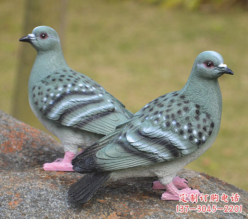 海南校园雕塑和平鸽图片