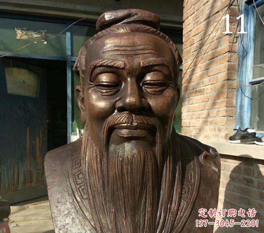 海南校园名人铜雕 人物雕塑