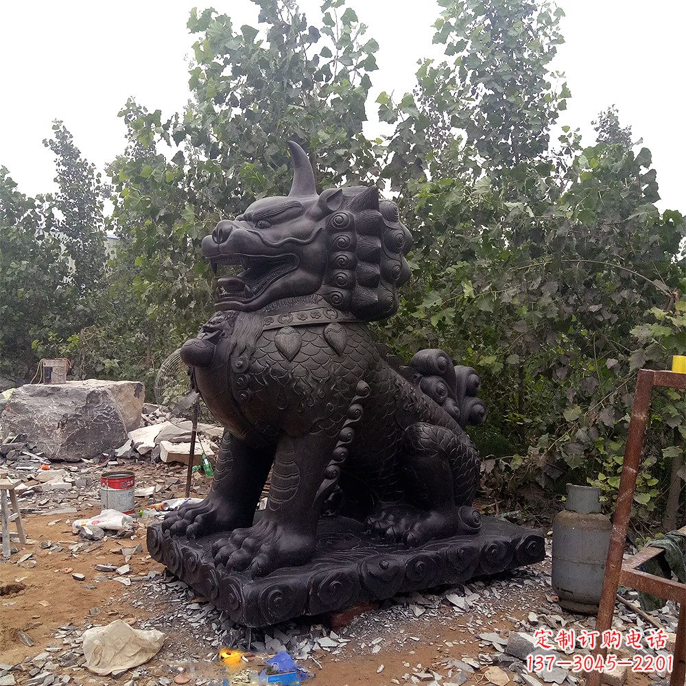 海南獬豸铸铜雕塑