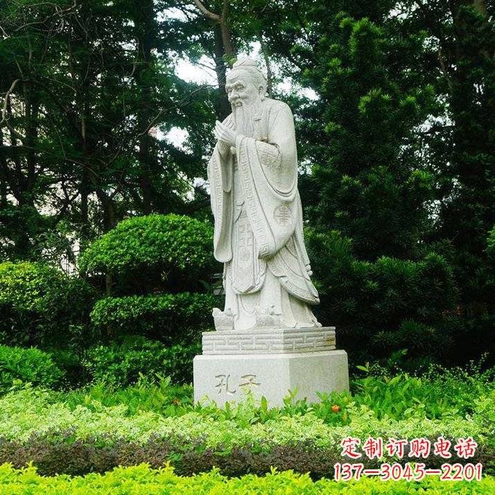海南学校名人铜像雕塑 孔子铜像雕塑