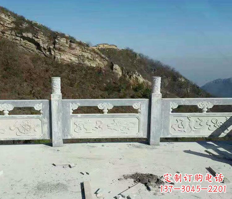 海南园林仿古石栏板景观石雕_2 (3)