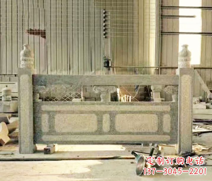 海南园林仿古石栏板景观石雕_2 (2)