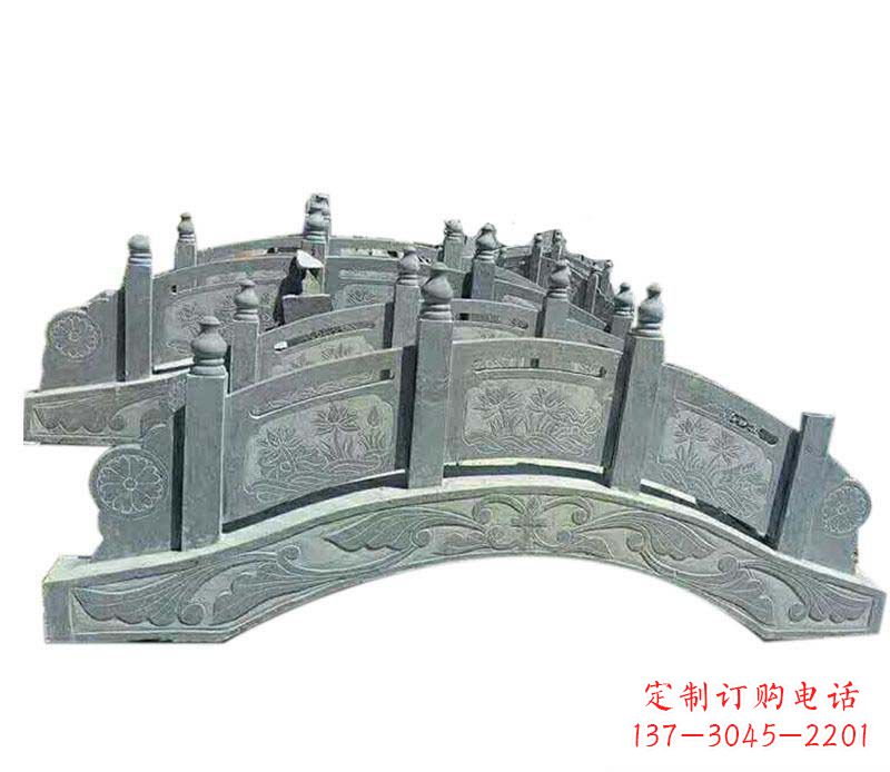 海南园林仿古石栏板景观石雕_2