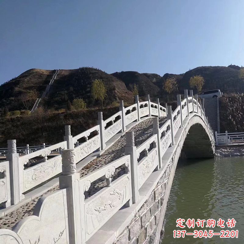 海南园林景点石雕桥栏板