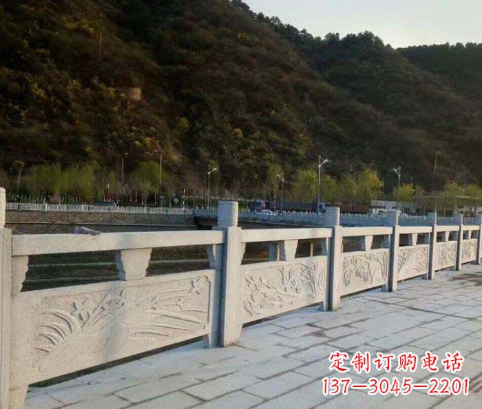 海南园林景观大理石浮雕栏板