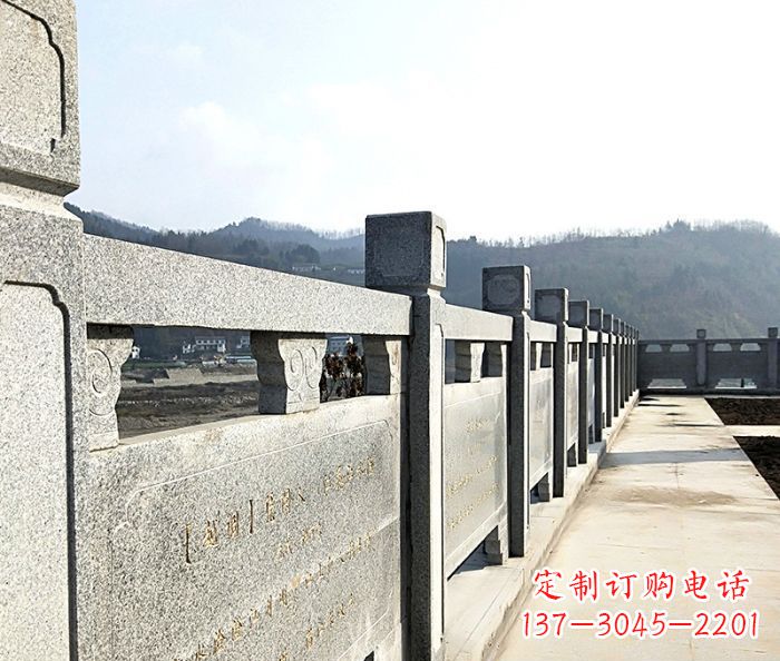 海南园林景观大理石栏板石雕 (14)