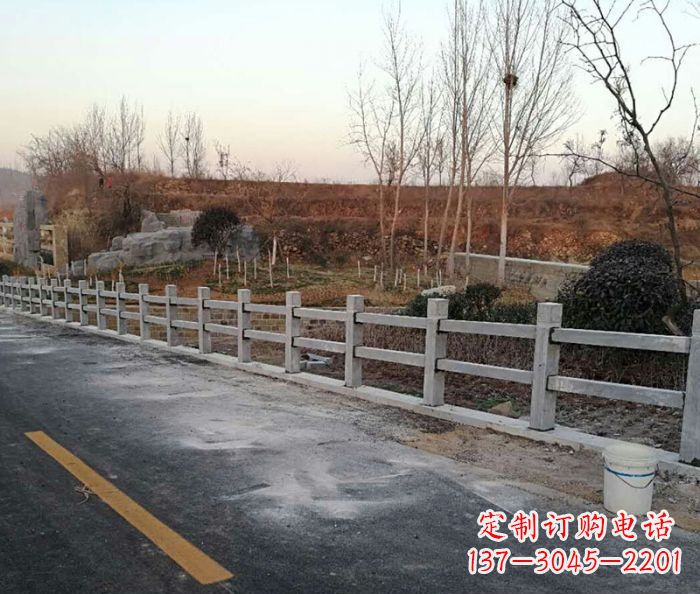 海南园林景观大理石栏杆石雕 (2)