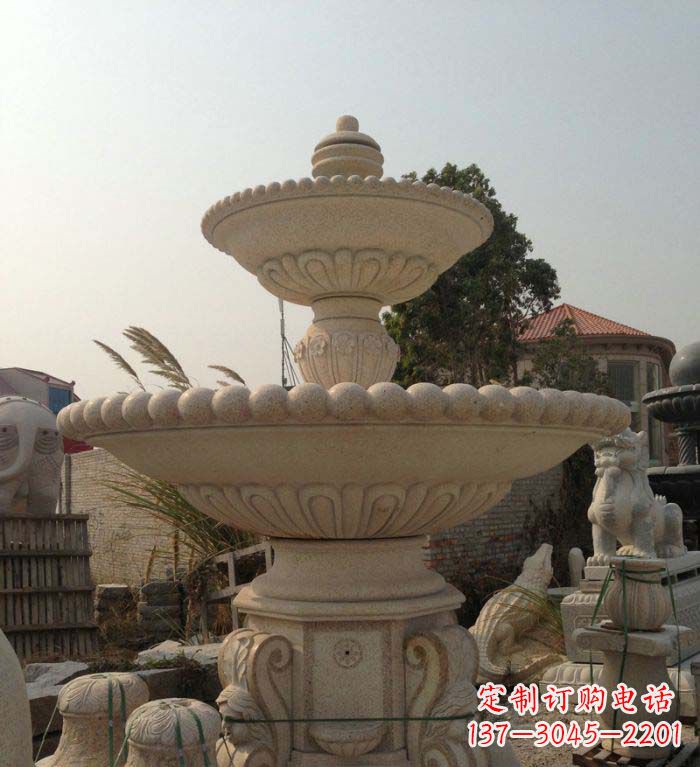 海南园林景观大型喷泉石雕