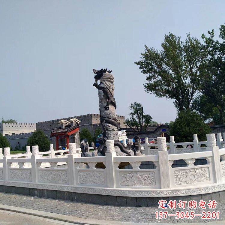 海南园林石雕栏板