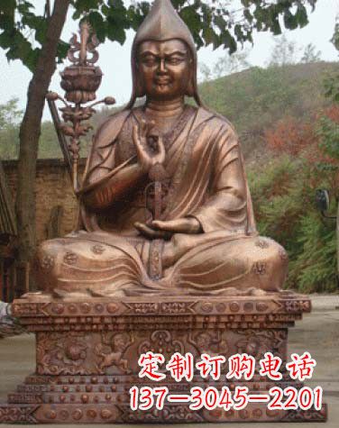 海南紫铜佛像雕塑
